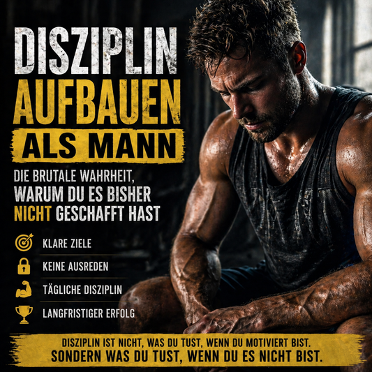 Disziplin aufbauen als Mann: