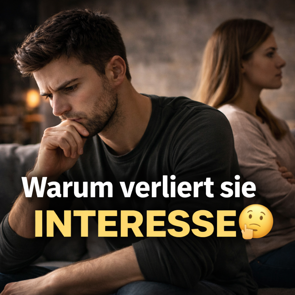 Warum verliert sie Interesse? (Die 6 wahren Gründe, die Männer nicht verstehen)