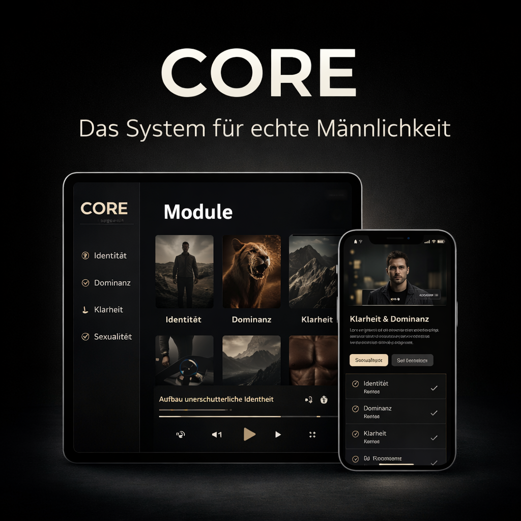 CORE - Das System | Entfalte deine Männlichkeit